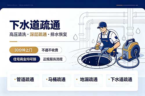 资阳下水道疏通